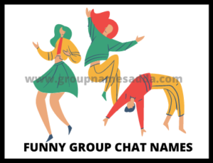 Friends group chat names