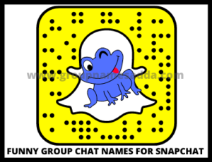 Funny Group Chat Names For Snapchat